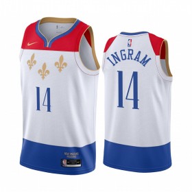 Canotte Uomo New Orleans Pelicans Brandon Ingram 14 2020-21 City Edition Swingman